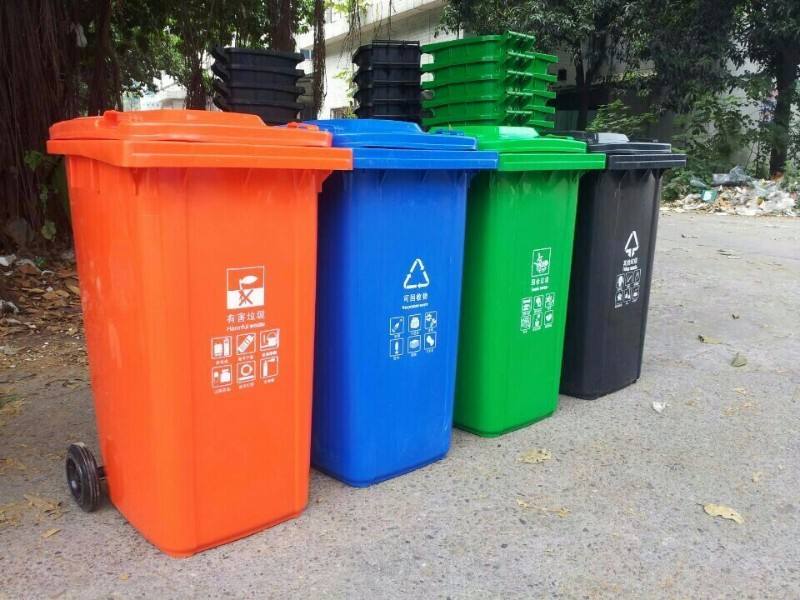塑料分类垃圾桶 塑料分类垃圾桶